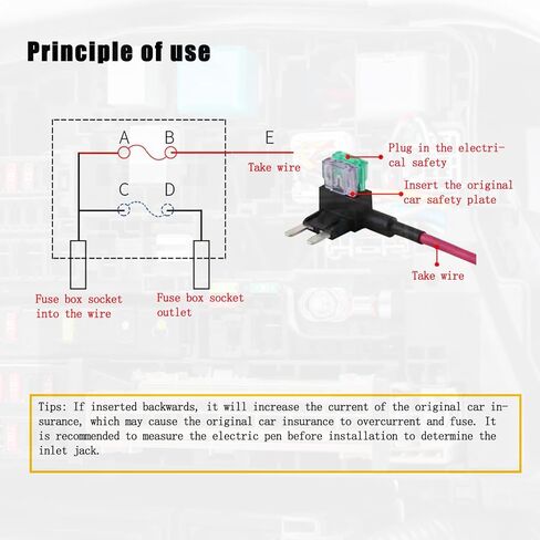 5 قطع من حامل فيوز السيارة، محول قابس مصهر معدني متين صغير للمركبة بالإضافة إلى دائرة كهربائية مع أجزاء بديلة، ملحقات حامل خط فيوز عالمي مقاوم للماء للشاحنات وسيارات الدفع الرباعي (أسود) in Kuwait