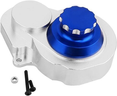 Aluminum Gearbox Housing Cover for Traxxas 1/10 Slash 2WD RC Upgrades Parts,Transmission Case Housing Differential Shell (Black) in Saudi Arabia