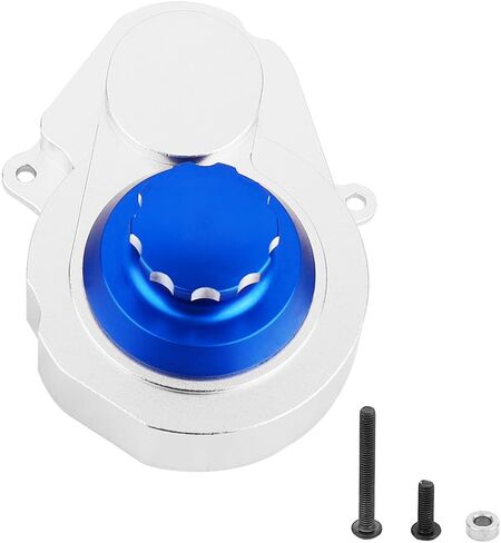 Aluminum Gearbox Housing Cover for Traxxas 1/10 Slash 2WD RC Upgrades Parts,Transmission Case Housing Differential Shell (Black) in Saudi Arabia