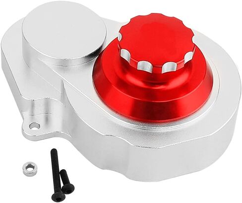Aluminum Gearbox Housing Cover for Traxxas 1/10 Slash 2WD RC Upgrades Parts,Transmission Case Housing Differential Shell (Black) in Saudi Arabia