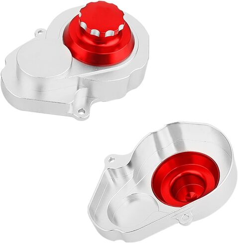 Aluminum Gearbox Housing Cover for Traxxas 1/10 Slash 2WD RC Upgrades Parts,Transmission Case Housing Differential Shell (Black) in Saudi Arabia