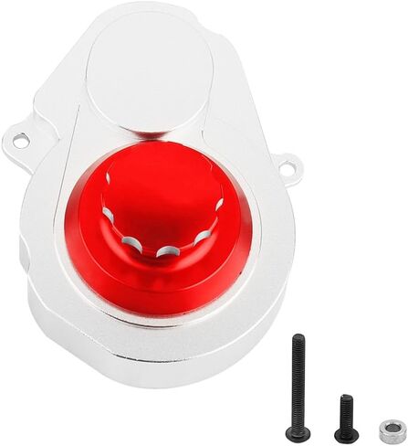 Aluminum Gearbox Housing Cover for Traxxas 1/10 Slash 2WD RC Upgrades Parts,Transmission Case Housing Differential Shell (Black) in Saudi Arabia