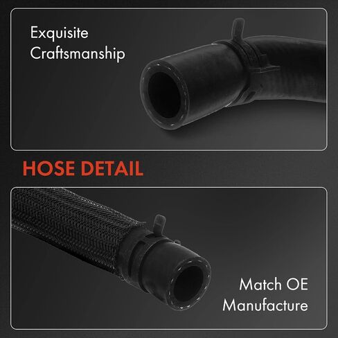 A-Premium Power Steering Reservoir/Suction Line Hose Assembly Compatible with Jeep Wrangler 2007 2008 2009 2010 2011, 3.8L, Reservoir To Pump in Saudi Arabia