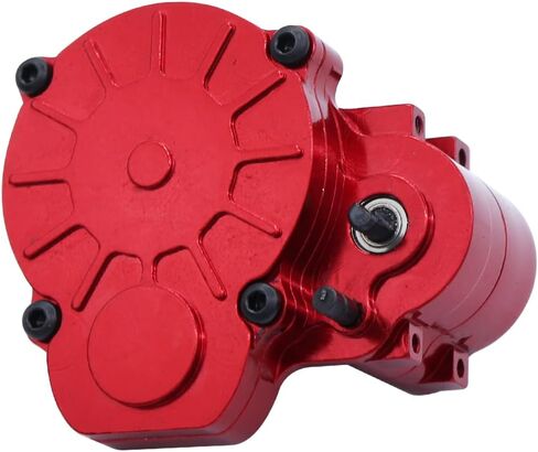 Complete Metal Transmission Gearbox with Gear for FMS FCX24 1/24 RC Crawler Upgrade Parts (Black) in Saudi Arabia