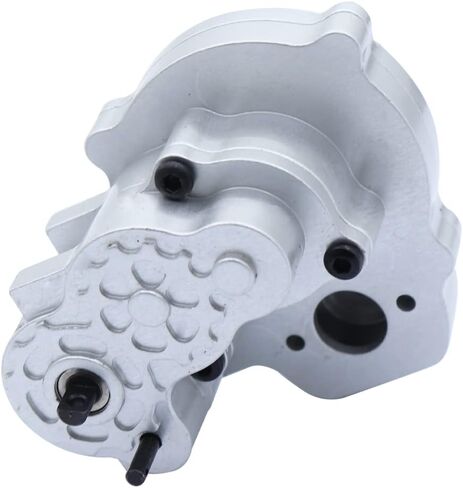 Complete Metal Transmission Gearbox with Gear for FMS FCX24 1/24 RC Crawler Upgrade Parts (Black) in Saudi Arabia