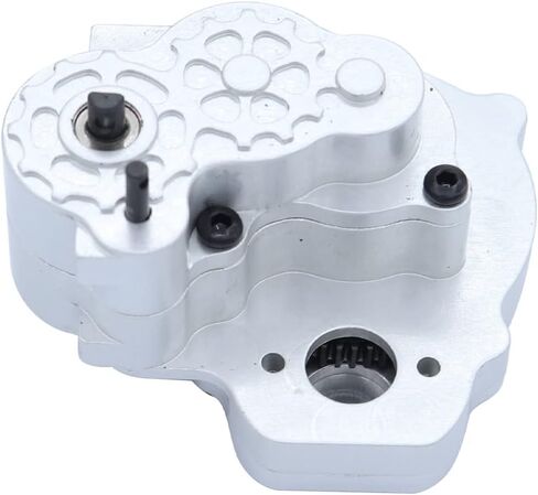 Complete Metal Transmission Gearbox with Gear for FMS FCX24 1/24 RC Crawler Upgrade Parts (Black) in Saudi Arabia