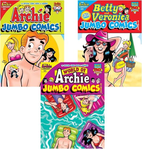 حزم Archie Comics Summer Fun Digest القيمة (صيف 2024 3 عبوات) in Kuwait