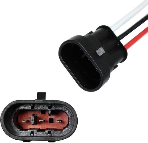3 Pin Way Auto Waterproof Electrical Connector Pigtail With Wire 18 AWG Marine for Car Boat Ect.5 Pack in Saudi Arabia