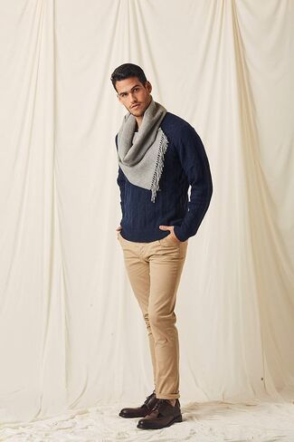 100% Baby Alpaca Wool Scarf for Men & Women - Imported from Peru in Saudi Arabia