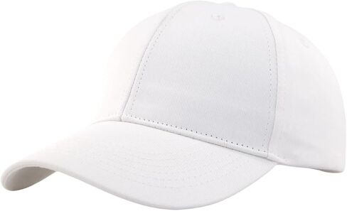 TSSGBL Classic Plain Baseball Cap, Small/M-L/XL-3XL Big Head Fit, Unisex Adjustable Cotton Structured Golf Dad Hat in Saudi Arabia