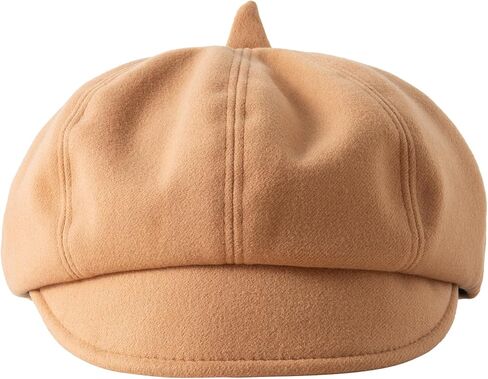 Jastore Kids Boys Girls Newsboy Caps Wool Flat Beret Cabbie Hat for Toddler in Kuwait