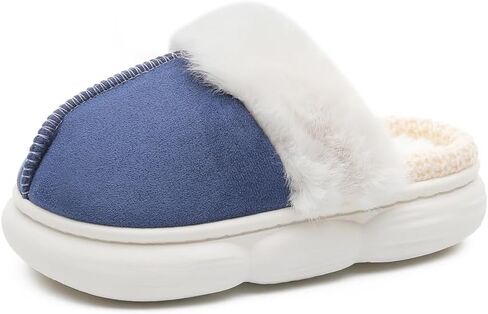 Girls Slippers Fluffy Slip on House Shoes for Boys Outdoor Clog Slippers in Kuwait