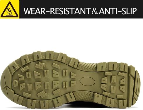 Steel Toe Boots for Men Waterproof Safety Work Boots，Comfortable Mens Industrial & Construction Boots in Kuwait