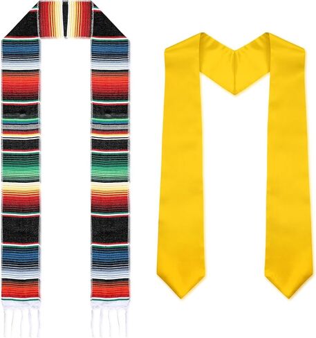 Class of 2024 Mexican Graduation Stole Set Mexican Graduation Sash and DIY Thermal Sublimation Grad Stole in Saudi Arabia