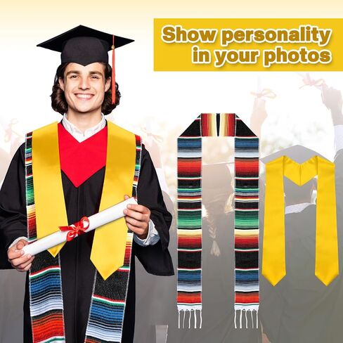 Class of 2024 Mexican Graduation Stole Set Mexican Graduation Sash and DIY Thermal Sublimation Grad Stole in Saudi Arabia