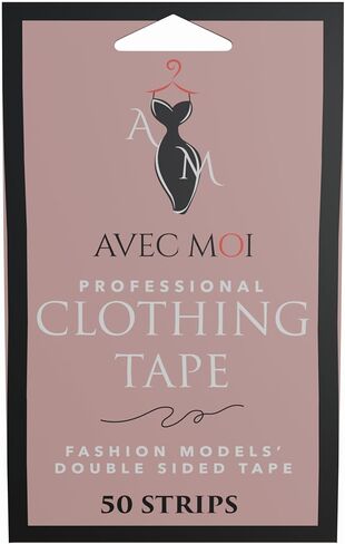 Professional Double-Sided Clothing Tape Fashion Tape for Models, Performers, and Stylists by Avec Moi. Just Released on Amazon. The Fashion Industry's Trusted Brand is Now Publicly Available. in Saudi Arabia