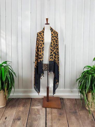 Women's Lightweight Summer Scarf with Tassels in Saudi Arabia