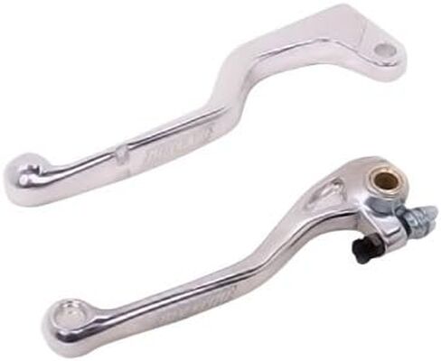 Outlaw Racing 710010 OEM Style Clutch and Brake Lever Grip Set Polished in Saudi Arabia