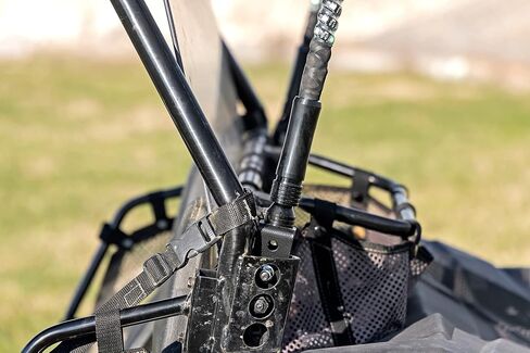 طقم تركيب ضوء سوط LED للريف الخام لـ 12-22 Polaris RZR 170 EFI - 93086 in Saudi Arabia