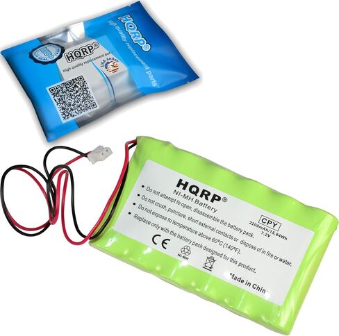 HQRP Battery 2200mAh Compatible with Ademco Honeywell Lynx LYNXRCHKITHC LYNXRCHKIT-HC K5109 781410403291 55026089 WALYNX-RCHB-SC WALYNXRCHBSC LYNXRCHKIT-SC Replacement in Kuwait