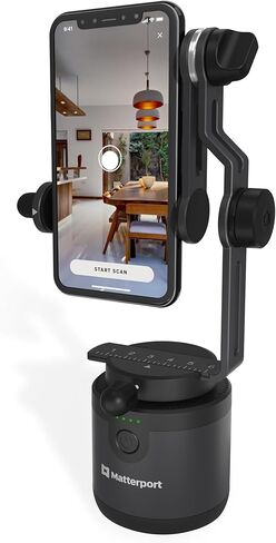 مثبت Matterport Axis Gimbal - حامل دوار بمحرك لجولة افتراضية ثلاثية الأبعاد احترافية 360 صورة مع حامل ثلاثي محمول وقابل للطي in Kuwait