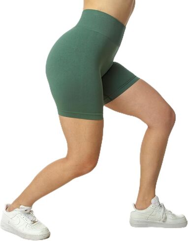 Seamless High Waist Workout Shorts for Women in Saudi Arabia