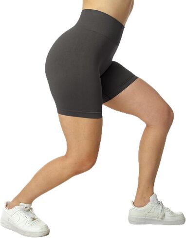 Seamless High Waist Workout Shorts for Women in Saudi Arabia