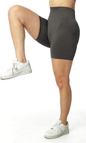 Seamless High Waist Workout Shorts for Women in Saudi Arabia