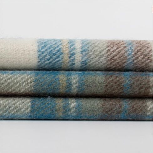 100% Lambswool Scarf - Plaid Tartan Check Soft Warm Scarf, Gift for Women and Men in Saudi Arabia