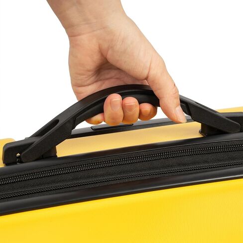 CuisinSmart 28 Inch Luggage with Spinner Wheels,Hard Shell Luggage with TSA Lock, Scratch Resistant Lightweight Suitcase,Expandable Travel Luggage Bag for Women Men Family Yellow in Saudi Arabia