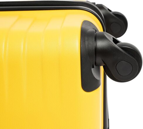 CuisinSmart 28 Inch Luggage with Spinner Wheels,Hard Shell Luggage with TSA Lock, Scratch Resistant Lightweight Suitcase,Expandable Travel Luggage Bag for Women Men Family Yellow in Saudi Arabia