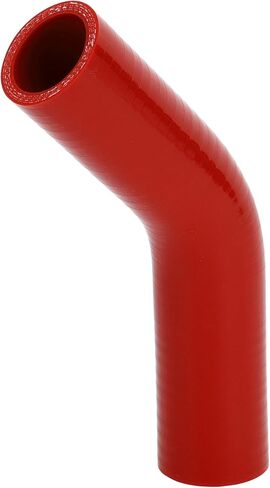 X AUTOHAUX 1 قطعة 32 مللي متر/1.26 "ID 102 مللي متر/4.02" طول 45 درجة الأحمر سيارة خرطوم سيليكون خرطوم المبرد العالمي in Saudi Arabia