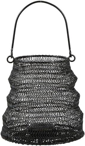 حامل شموع معدني من فانوس الإعصار القابل للطي رقم 47 والرئيسي، صغير، أسود in Saudi Arabia