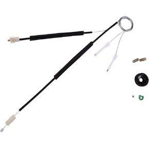 EDK Window Regulator Repair Kit Compatible with Volvo C70 Cabrio Convertible CC 1997-2004 Front Left or Right