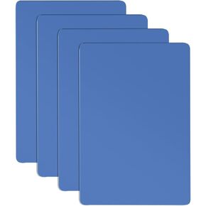 4 Pcs Mahjong Tile Mixer, Plastic Mahjong Tile Shuffler Mahjong Accessories for Mixing and Shuffling Tiles Gift for Mahjong Players/Mahjong Lovers Playing Mahjong Games, Blue,L