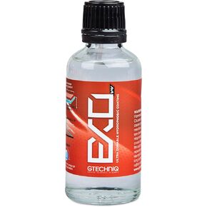 Gtechniq EXO V4 Crystal Hydrophobic Coating, Dirt Repellent Ceramic Coating for Cars, Easy to Apply - 1 fl oz (30ml), Ideal for 1 Small-Med Car - 18-24 Month Protection