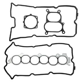 VS50608R Engine Cylinder Valve Cover Gasket Set Replace MS96471 MS20327 AMS5542 Compatible with I-nfinti I35 N-issan Altima Maxima Murano Quest 3.5L V6 Upper Fuel Injection Plenum Gasket Set