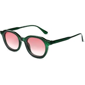 VANLINKER Retro Round Sunglasses for Men Women Vintage Circle Shades VL9829 46mm