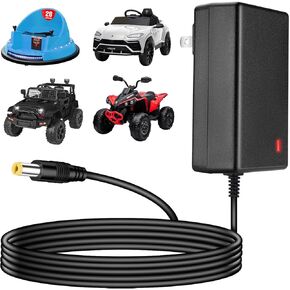 12V Charger for Kids Ride On Toys 12V Charger for Best Choice Products TOBBI Kidzone Bumper car Jeep Electric car Powered Wheels Charger
