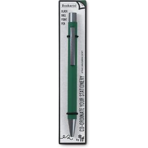 IF Bookaroo Pen, soft touch, colour coated pen with black ink - CHARTREUSE