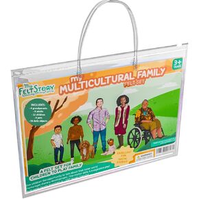 My Felt Story - My Multicultural Family Felt Set