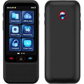 Language Translator Device, Upgrade 139 Language Instant Translator Device with Online/Offline/Photo/Text Translator, Two-Way Interpret Real-Time Translation Device for Learning Travel Business