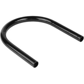 Cafe Racer Seat Hoop-Cafe Racer Hoop - Black Motorcycle Rear Seat Frame Mounting Bracket Frame Loop Flat B Seat Loop Tubing Cafe Racer 210MM Car Seats Accessories (Straight,Curved) (230mm-Straight)
