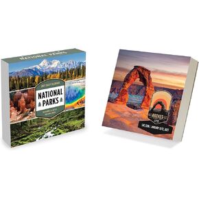 TF PUBLISHING 2025 National Parks Mini Calendar - Large Grids for Appointments and Scheduling - Vertical Monthly Wall Calendar 2025 - Home and Office Organization - Premium Thick Gloss Paper - 7"x7"