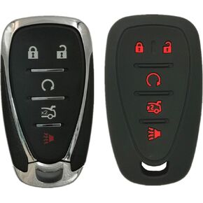 KAWIHEN Keyless Entry Remote Key Fob Shell Cover Compatible with Chevrolet 2016-2020 Malibu Cruze Camaro Volt Blazer Traverse HYQ4EA 13508769 13508769E