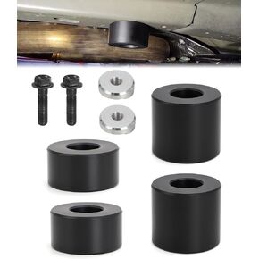 Lifting Jack Pad Front & Rear Jack Pad Kit for Dodge Challenger Charger Magnum HellCat 300 2008-2016 Lift Pads Jack Stands Pucks (Front and Rear, Delrin Material)