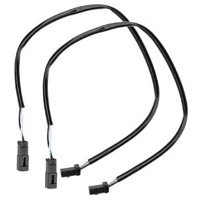 2 Pieces 16" Heated Grips Wire Extension Harness for 2014-Up Harley Touring Street Glide/Road Glide/Road King/Electra Glide & 2016-Up Harley Softail Street bob/Fat boy