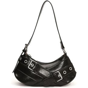 YFGBCX Red Purse for Women Small Shoulder Bag Y2K Purse Trendy Leather Handbag Hobo Purse