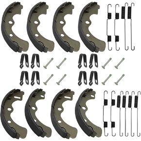 Brake Shoes Front&Rear All for Kawasaki Mule 2510 1000 2520 2500 2030 2020 2010 Diesel KAF450 KAF540 KAF620 KAF950 1988-2000