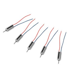 5pcs DC 4.5V 0.12A 0.12W 250RPM Micro Coreless Motor, 4mmx8mm Small Motor, Mini Motor for Robots Aeromodelling Electronic Toys Electronic Vibration Equipment
